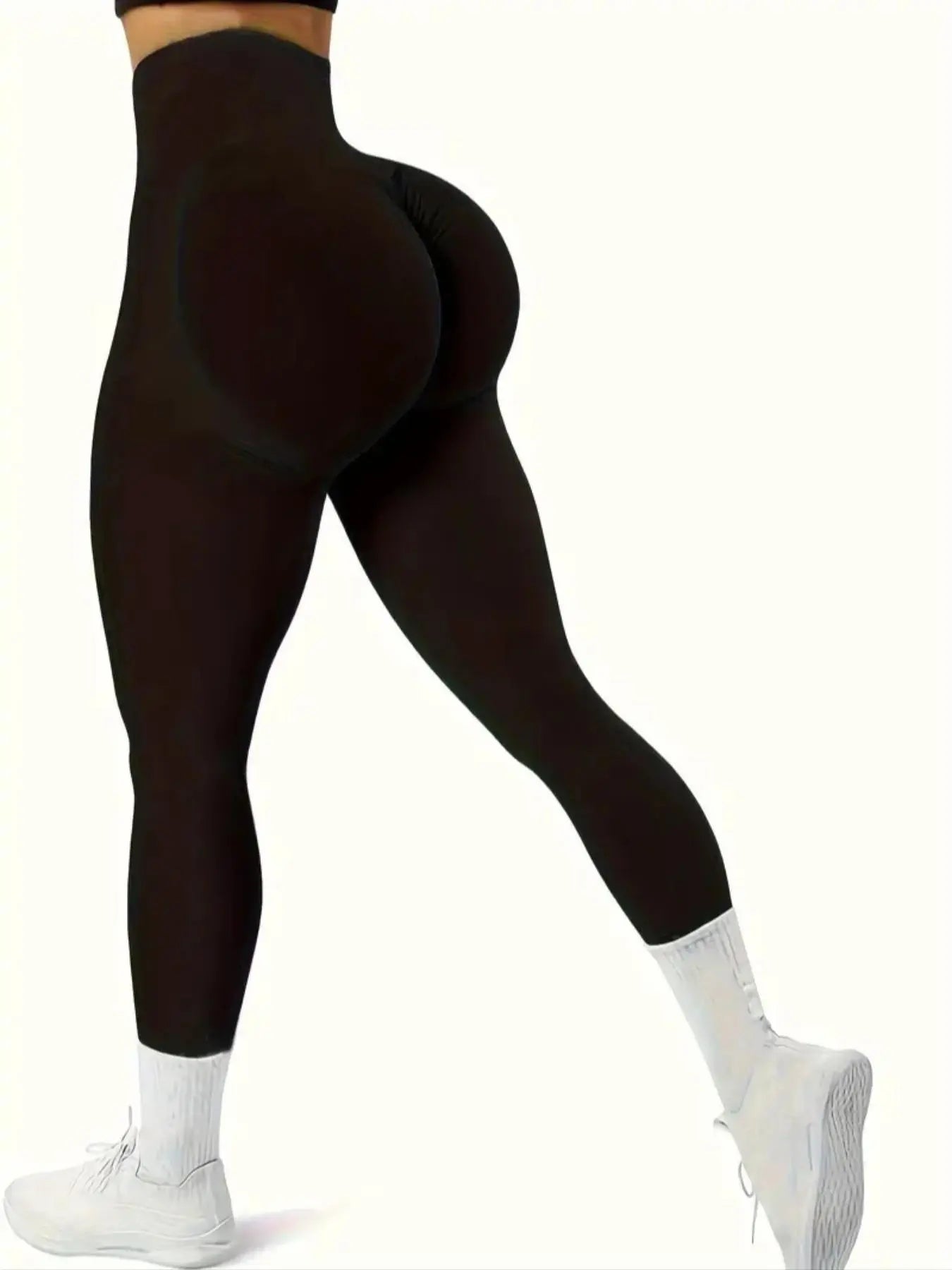 Women'S Plain / Tie Dye Print High Waist Sports Leggings, High Waisted Sportswear, Gym Leggings, Skinny Pants, Skinny Yoga Bottoms for Workout Running, Women Sport & Outdoor Clothing, Fitness Yoga Pants